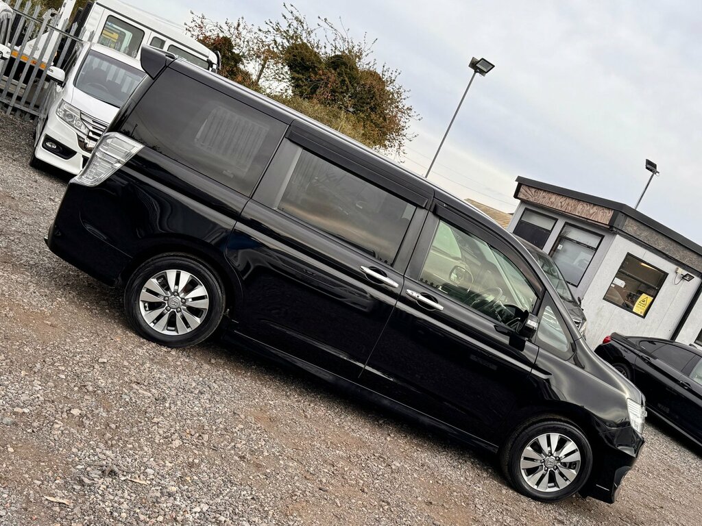 Honda StepWagon Spada G Auction Grade 4 Carplay Alloys 64000 Miles Black #6