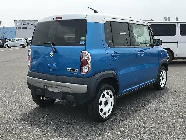 Suzuki Hustler 660Cc Turbo Hybrid Kei Car Mr31s Summer Blue Blue