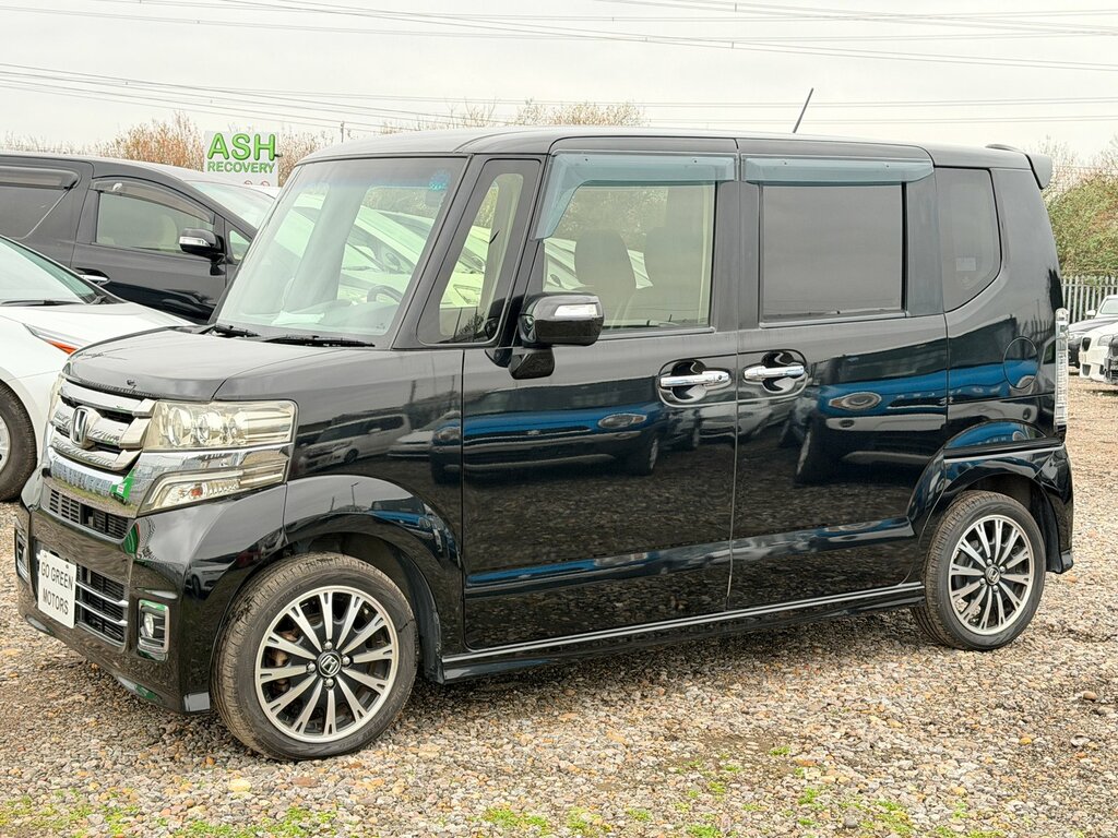 Honda N-Box Custom G 650 Cc Turbo 4 Seater 58000 Mil  Black #4