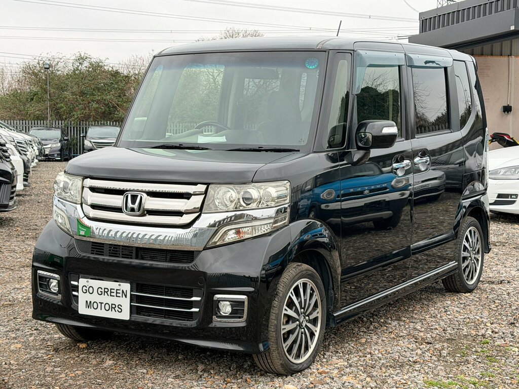 Honda N-Box Custom G 650 Cc Turbo 4 Seater 58000 Mil  Black #3