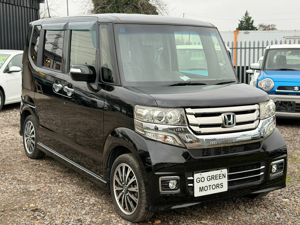 Honda N-Box Custom G 650 Cc Turbo 4 Seater 58000 Mil Black