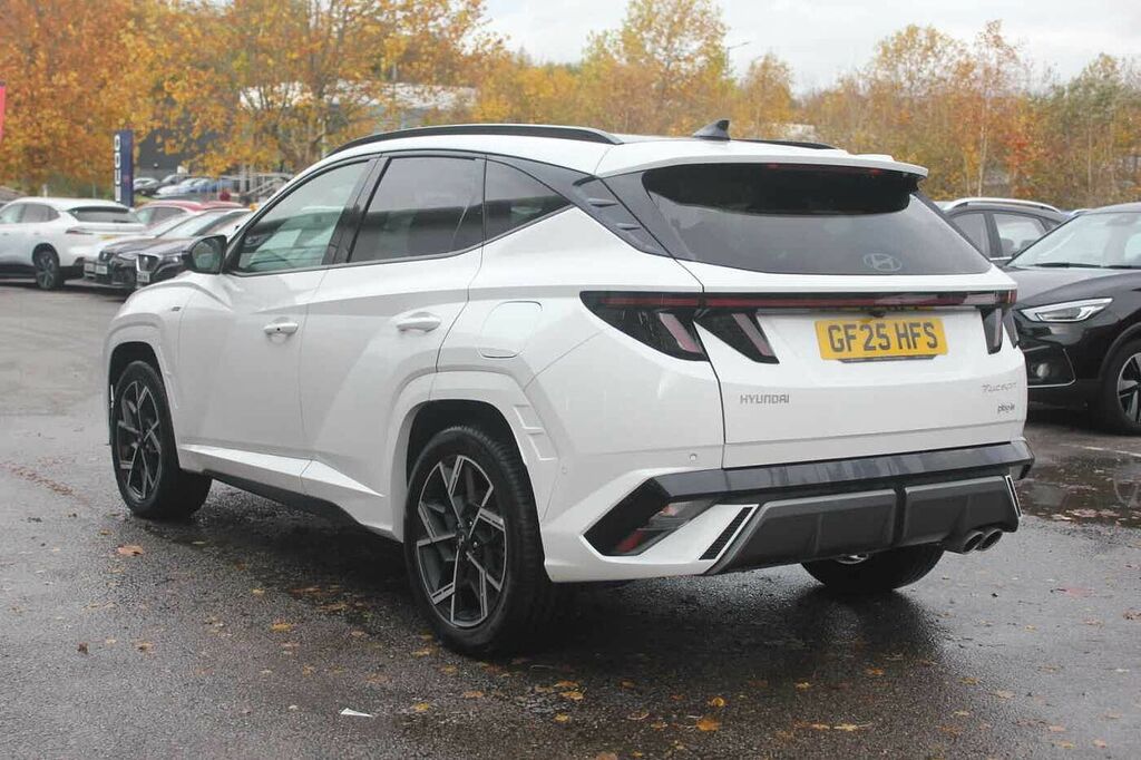 Hyundai Tucson 1.6T Plug-in Hybrid N Line S GF25HFS White #4