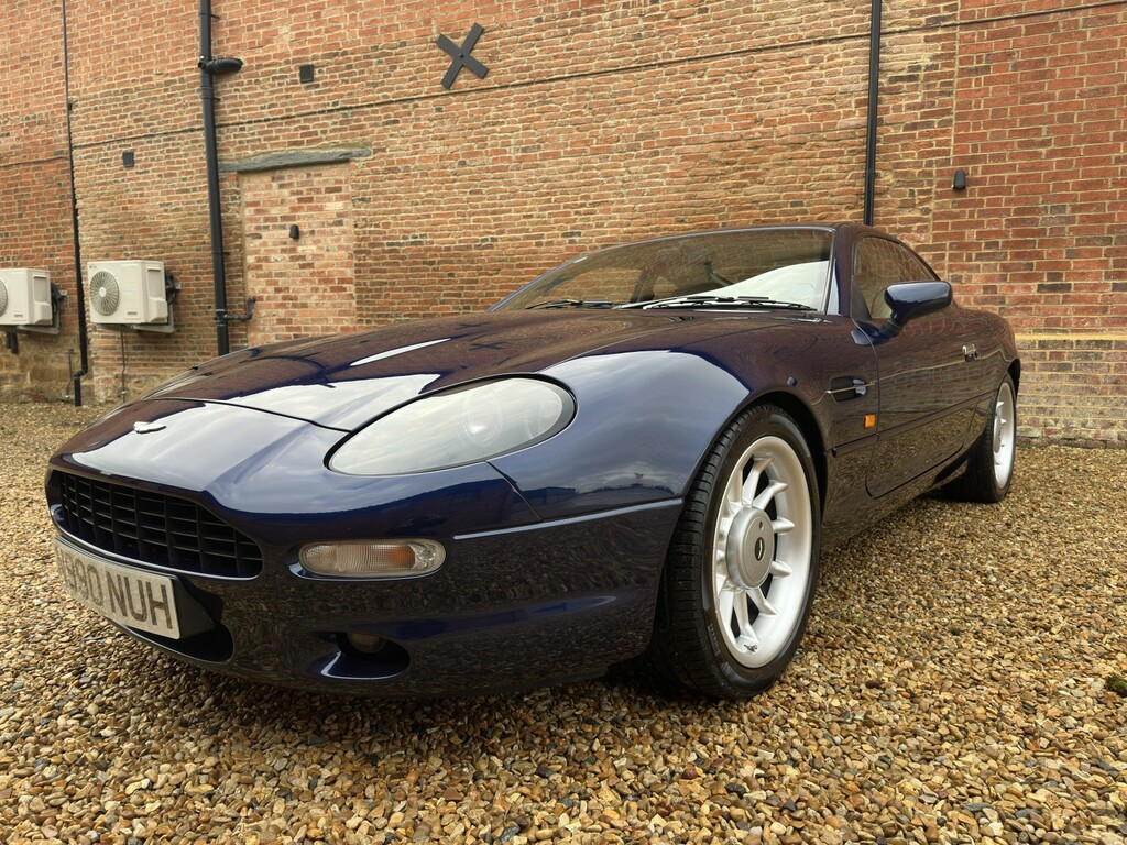 Aston Martin DB7 Blue #7