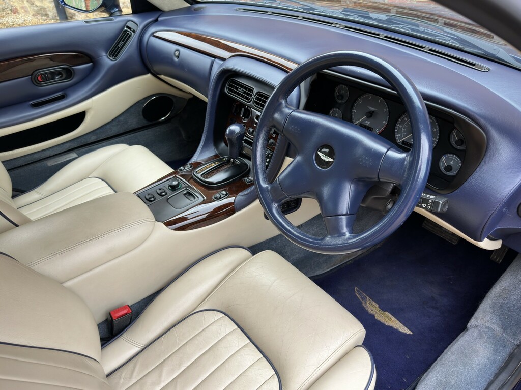 Aston Martin DB7 Blue #13
