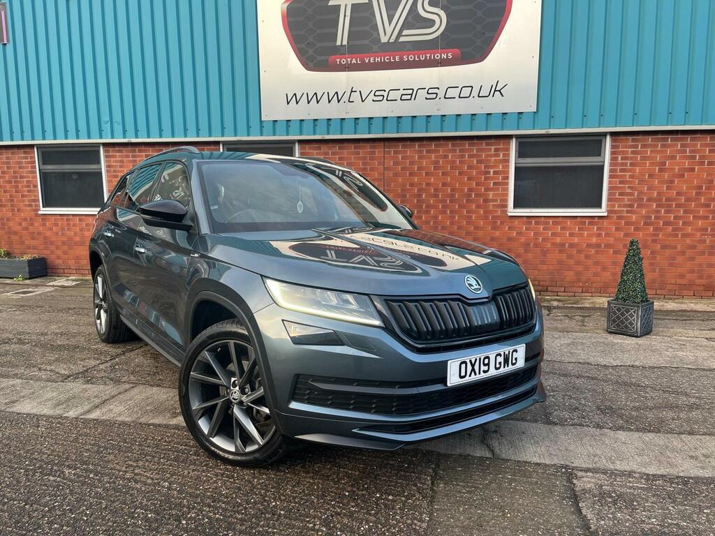 Skoda Kodiaq Suv 2.0 Tdi Sportline Dsg 4Wd Euro 6 Ss 7 OX19GWG Grey #3