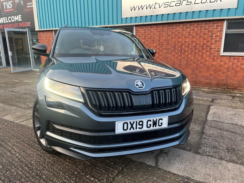 Skoda Kodiaq Suv 2.0 Tdi Sportline Dsg 4Wd Euro 6 Ss 7 OX19GWG Grey #2
