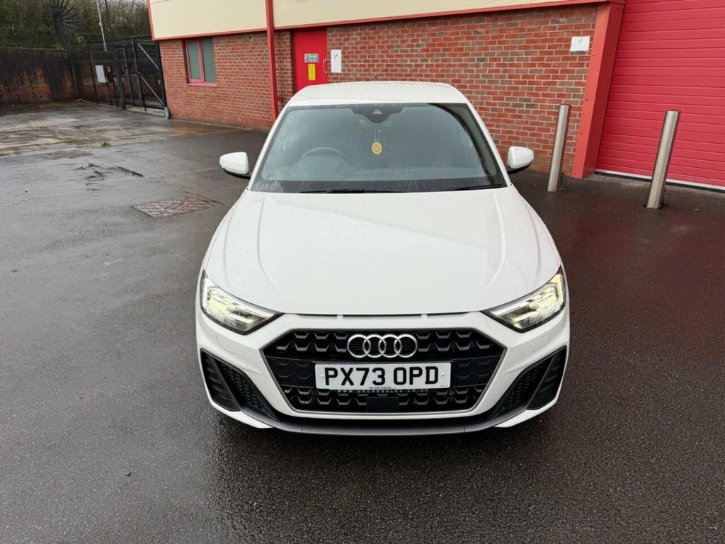 Audi A1 Hatchback PX73OPD White #5