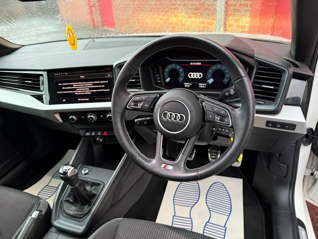 Audi A1 Hatchback PX73OPD White #2