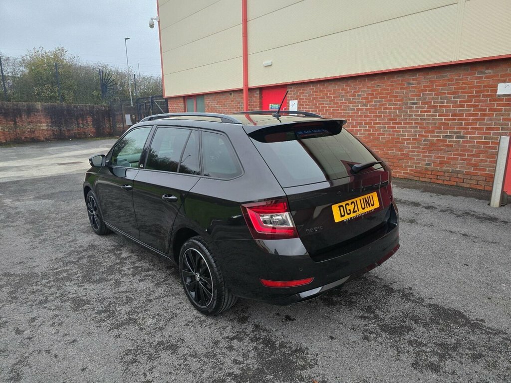 Skoda Fabia Estate DG21UNU Black #5