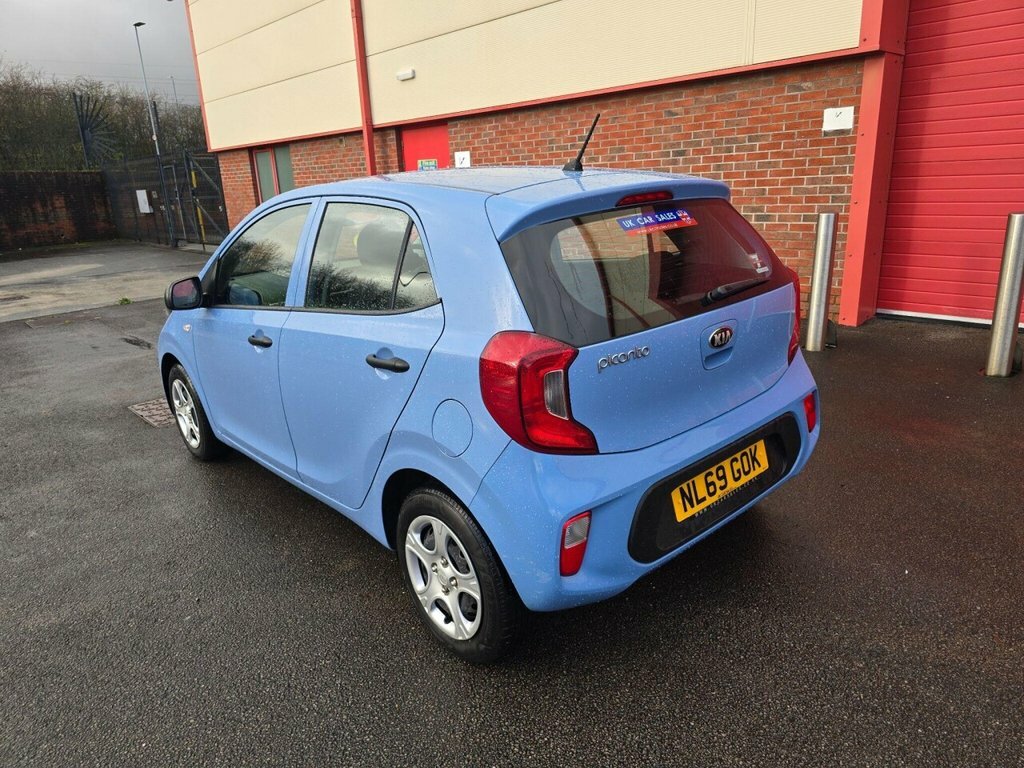 Kia Picanto Hatchback NL69GOK Blue #5