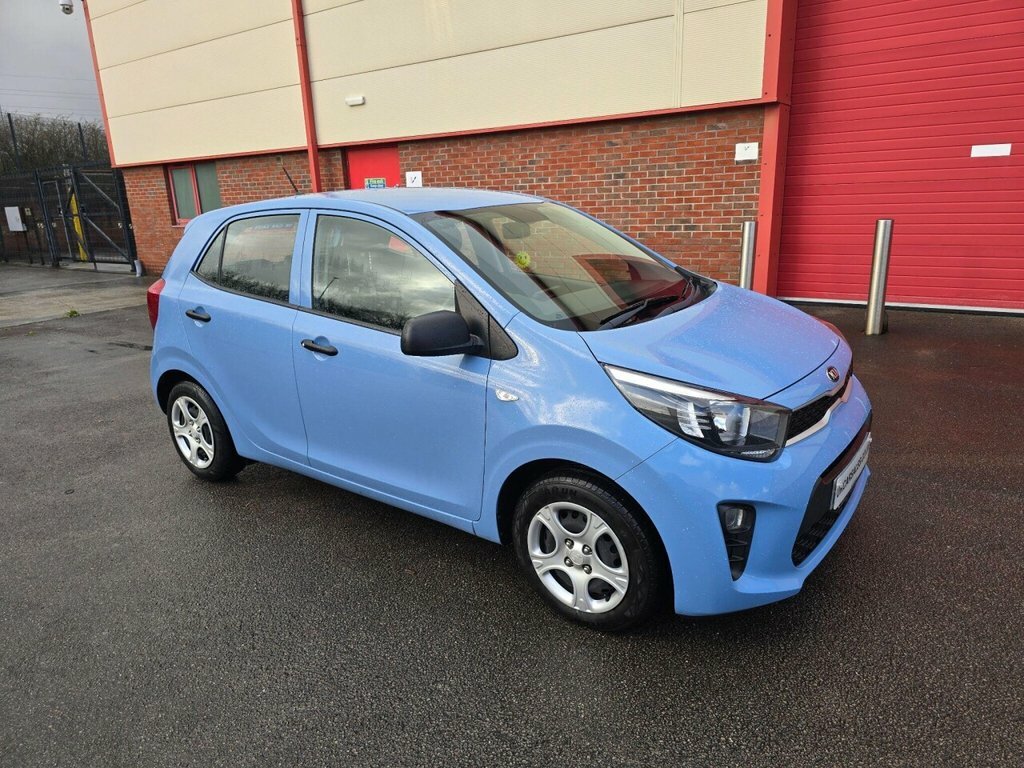Kia Picanto Hatchback NL69GOK Blue #6