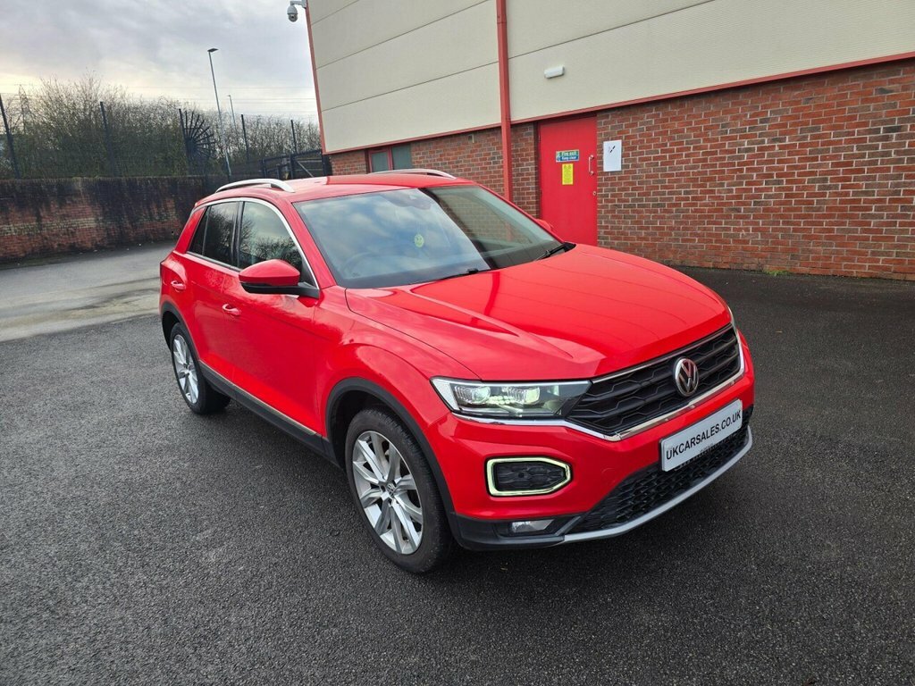 Volkswagen T-Roc T-roc Sel Tdi 4Motion Red