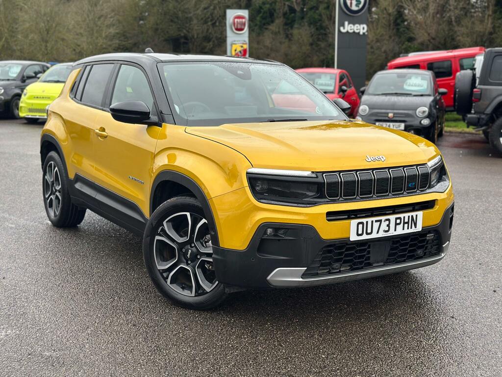 Jeep Avenger 54Kwh 1St Edition Yellow