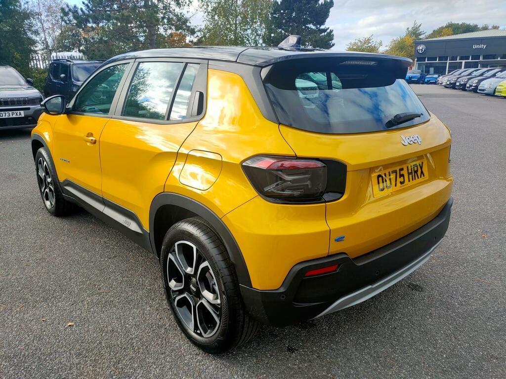 Jeep Avenger 54Kwh Altitude Suv 156 Ps Yellow #3
