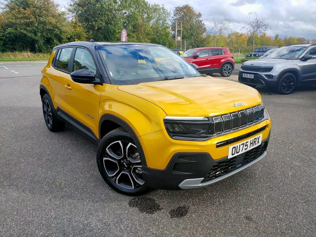 Jeep Avenger 54Kwh Altitude Suv 156 Ps Yellow