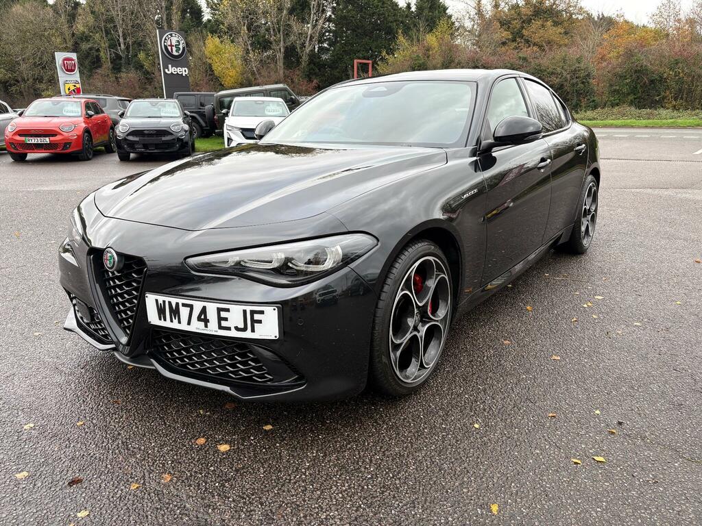 Alfa Romeo Giulia 2.0T Veloce Saloon Euro 6 Ss 2 WM74EJF Black #3