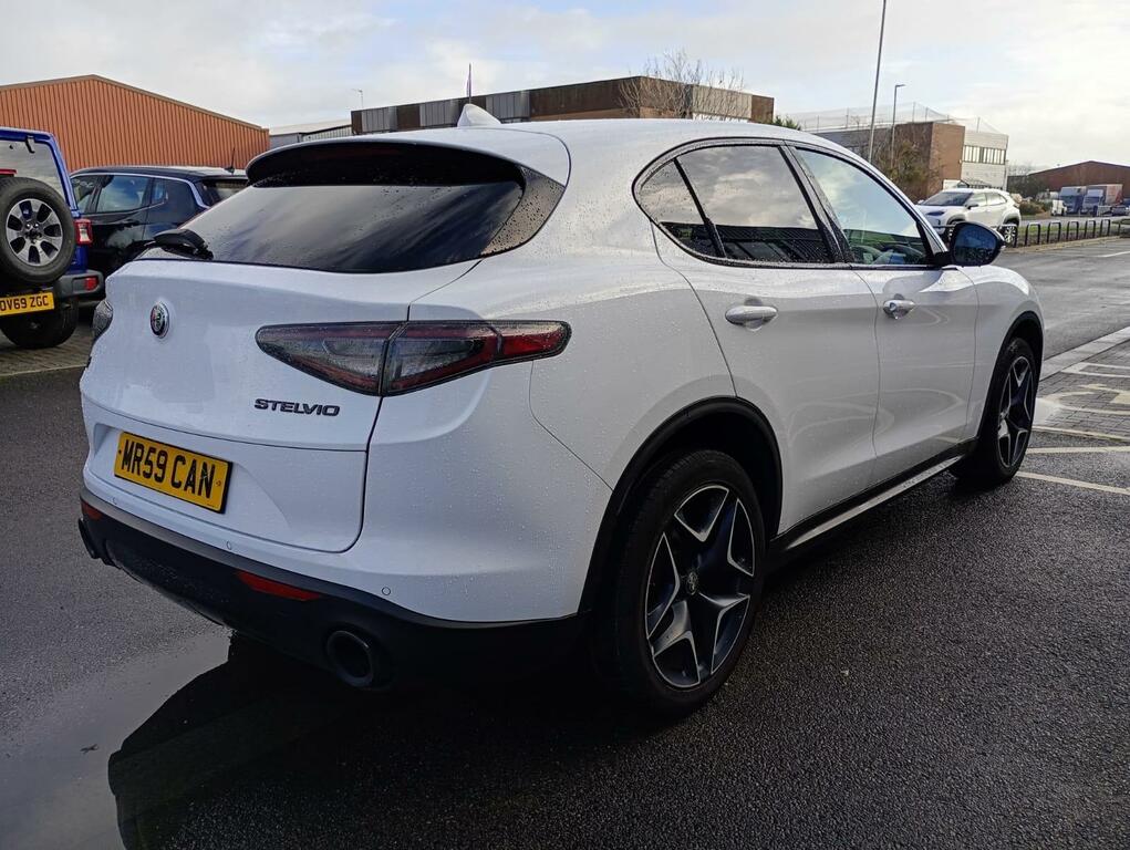 Alfa Romeo Stelvio 2.0T Ti Q4 Awd Euro 6 Ss White #6