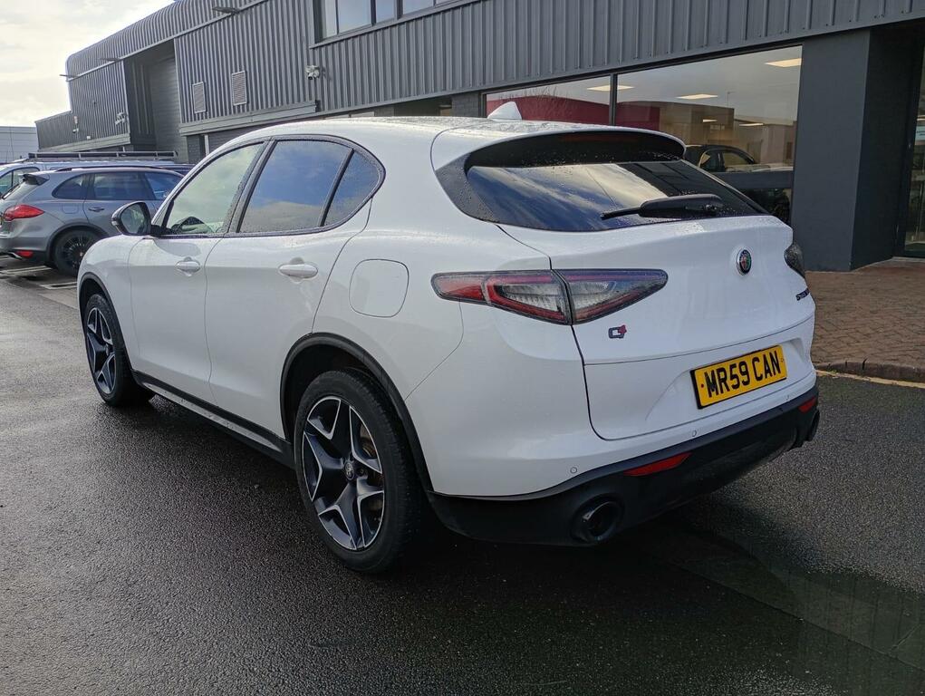 Alfa Romeo Stelvio 2.0T Ti Q4 Awd Euro 6 Ss White #4