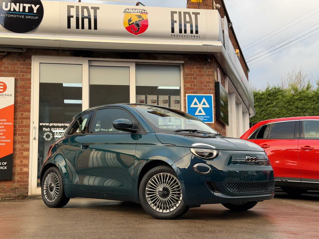 Fiat 500E 42Kwh Hatchback 118 Ps Green