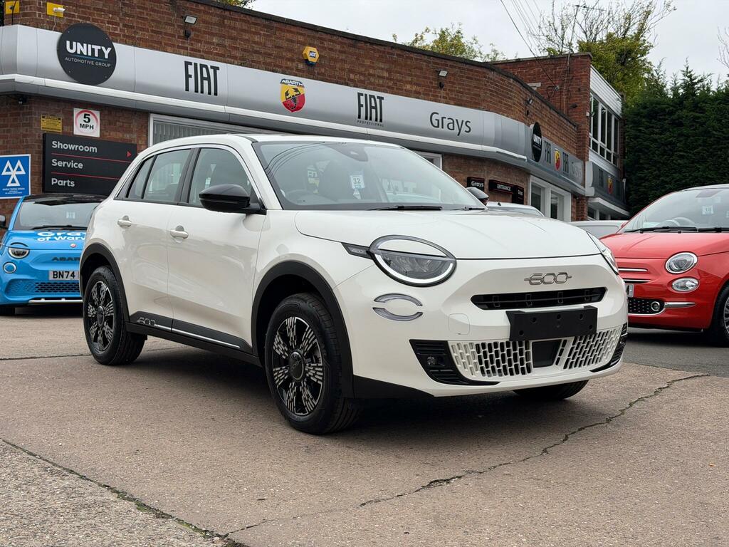 Fiat 600 1.2 Mhev Suv Hybrid E-dct Euro 6 Ss White