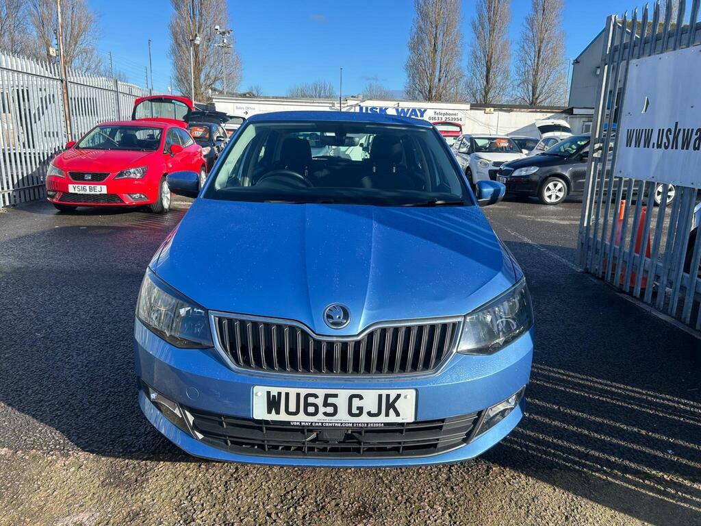 Skoda Fabia 1.2 Tsi Se L Euro 6 S S WU65GJK Blue #4