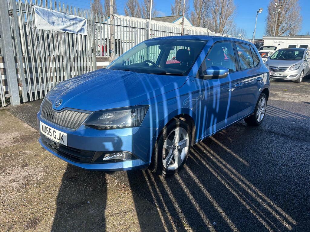Skoda Fabia 1.2 Tsi Se L Euro 6 S S WU65GJK Blue #2