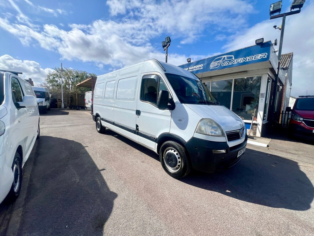 Vauxhall Movano 3500 Mwb White #1