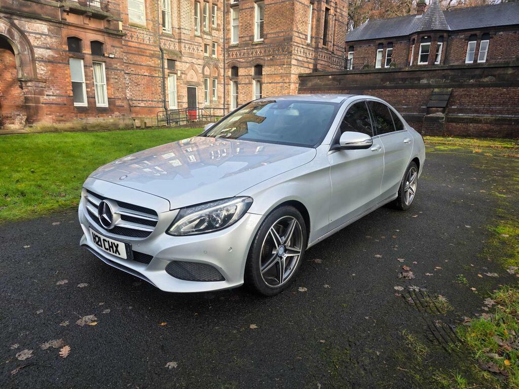 Mercedes-Benz C Class 2.1 C220d Sport Euro 6 S S H21CHX Silver #3