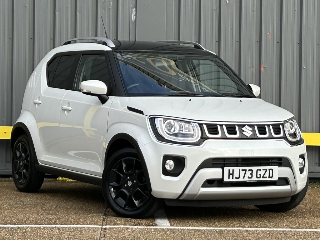 Suzuki Ignis 1.2 Dualjet Mhev Sz5 Hatchback Hybrid M HJ73GZD White #3