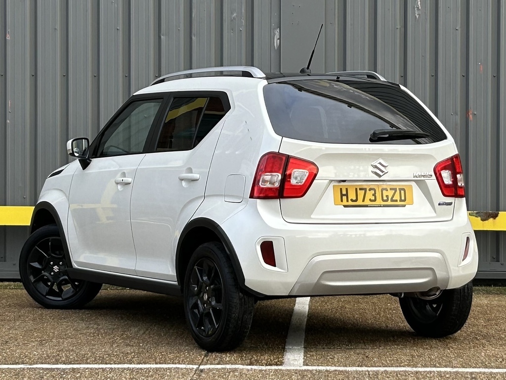 Suzuki Ignis 1.2 Dualjet Mhev Sz5 Hatchback Hybrid M HJ73GZD White #5