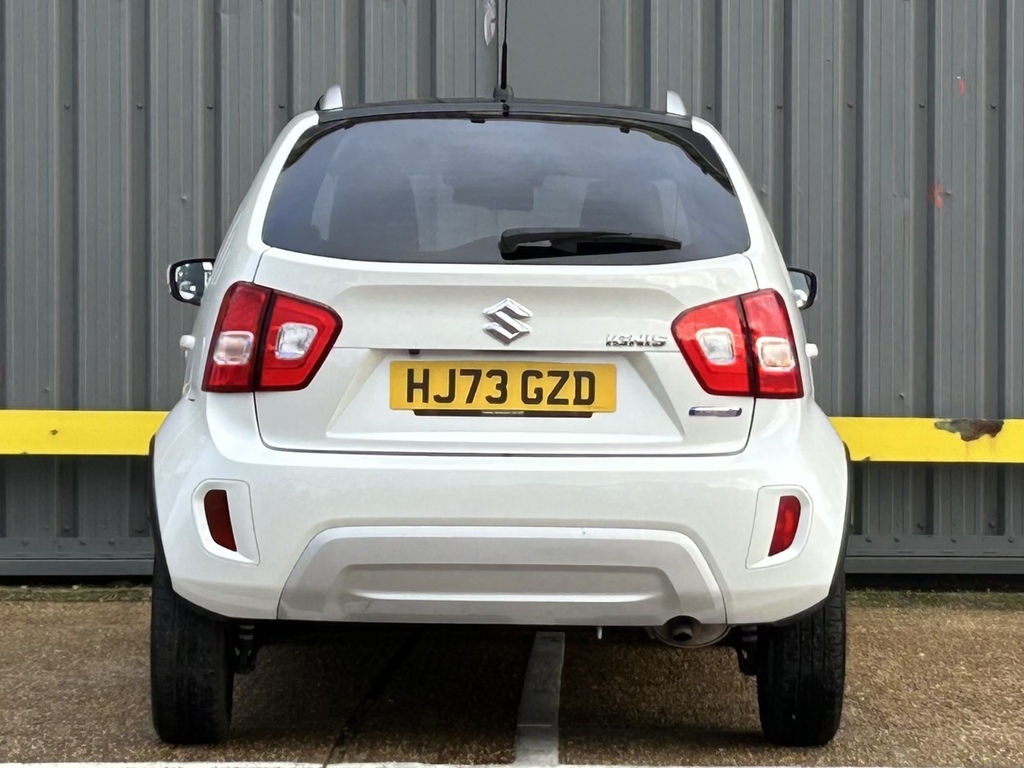 Suzuki Ignis 1.2 Dualjet Mhev Sz5 Hatchback Hybrid M HJ73GZD White #6
