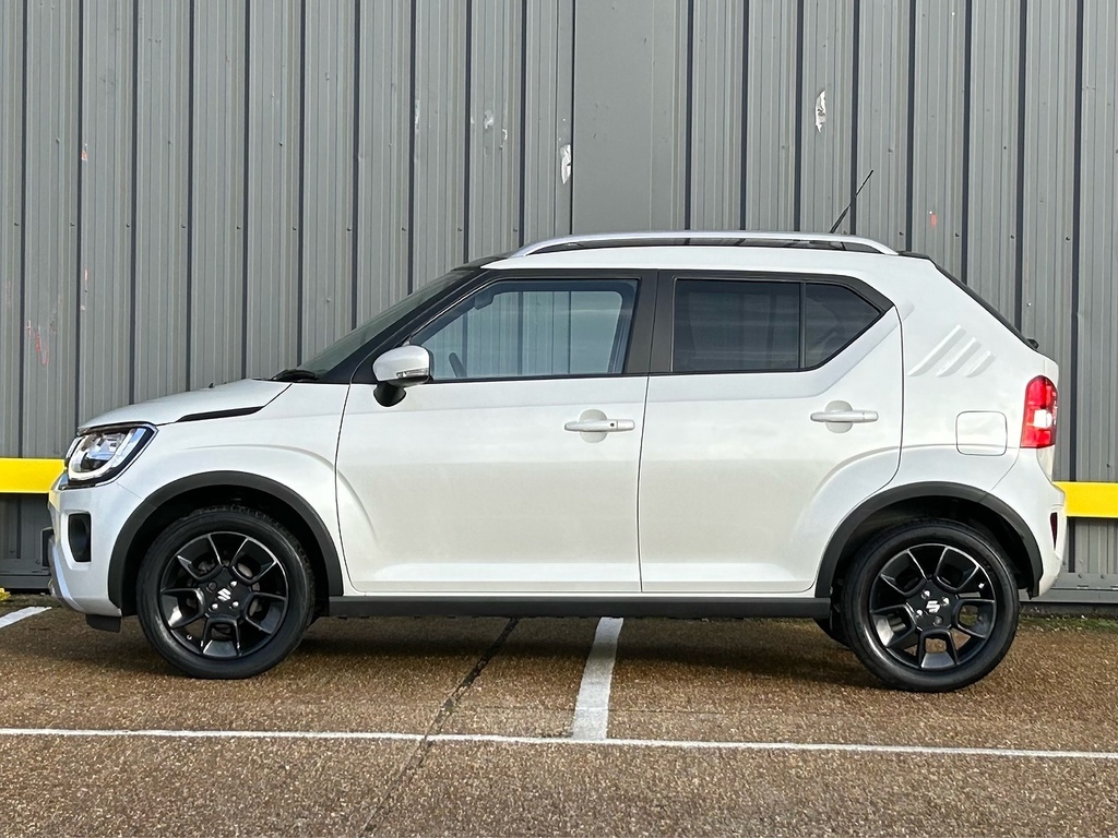 Suzuki Ignis 1.2 Dualjet Mhev Sz5 Hatchback Hybrid M HJ73GZD White #4