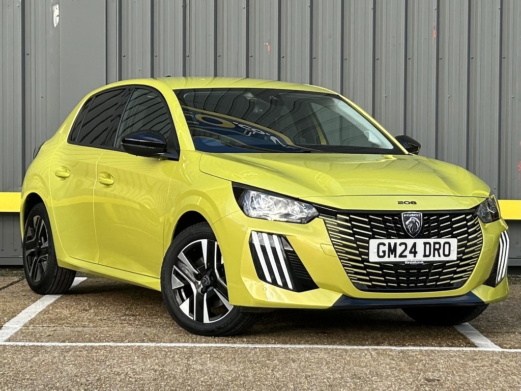 Peugeot 208 1.2 Puretech Allure Hatchback Eu GM24DRO Yellow #4