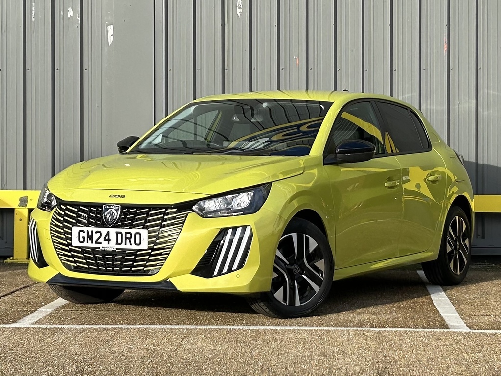 Peugeot 208 1.2 Puretech Allure Hatchback Eu GM24DRO Yellow #2