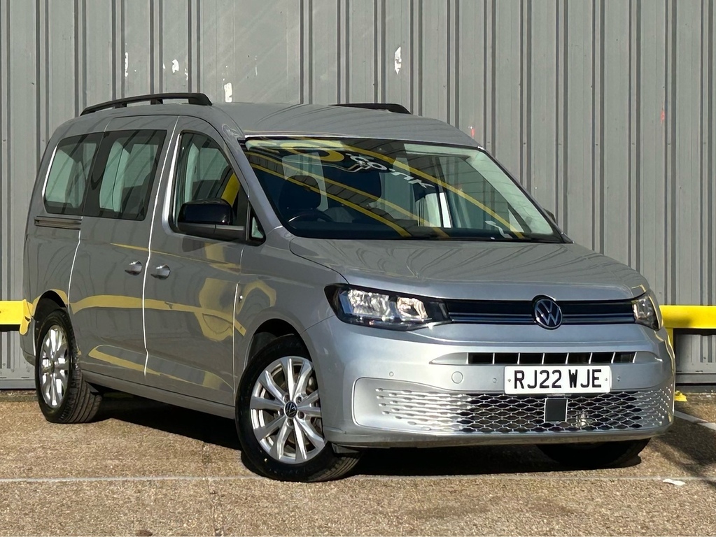 Volkswagen Caddy Maxi Life 2.0 Tdi Life Mpv Dsg Euro 6 Ss 122 RJ22WJE Silver #3