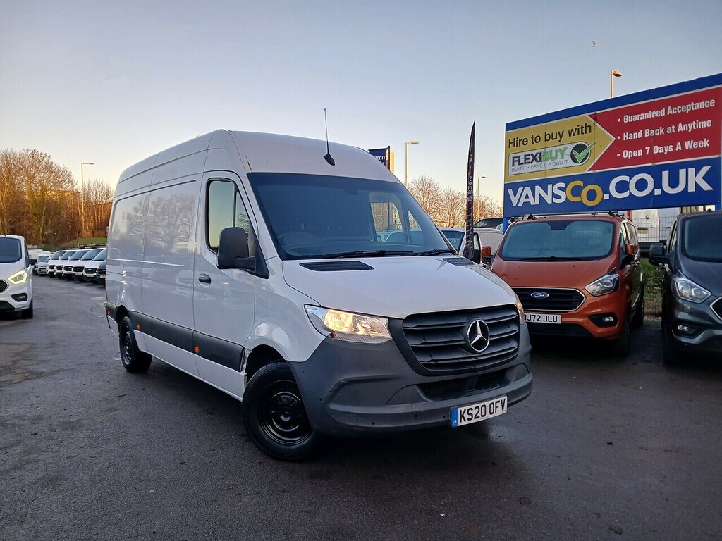 Mercedes-Benz Sprinter 316 Cdi Panel Van 2.1 KS20OFV White #2