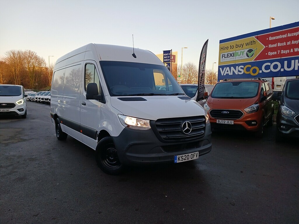Mercedes-Benz Sprinter 316 Cdi Panel Van 2.1 KS20OFV White #3