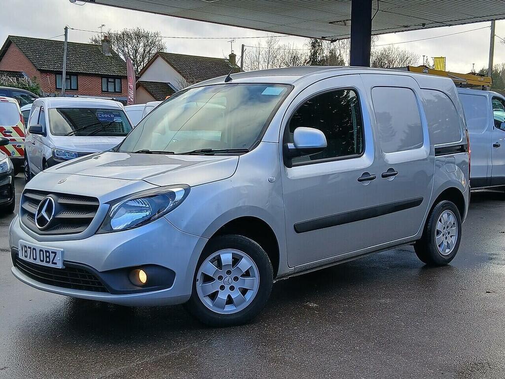 Mercedes-Benz CITAN 109 Cdi 1.5 Panel Van YB70OBZ Silver #2
