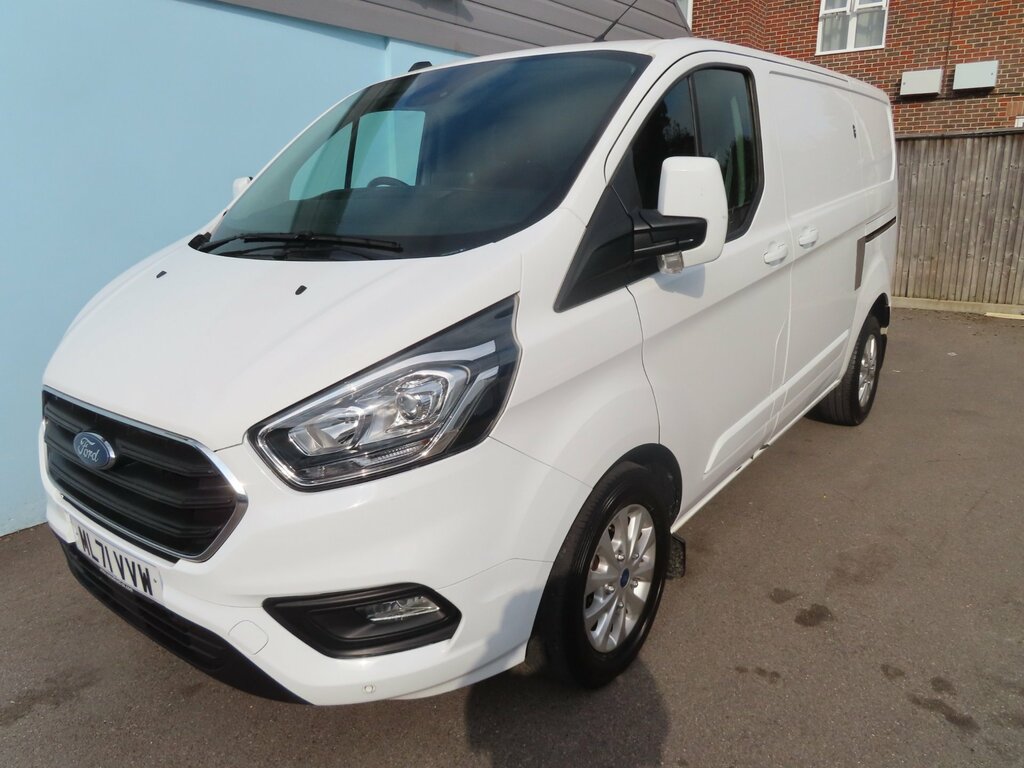Ford Transit Custom 300 Limited 2.0 Ecoblue 130 Air Con Crui ML71VVW White #6