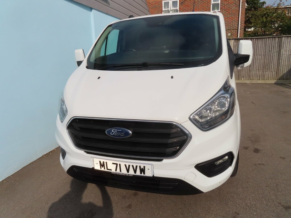 Ford Transit Custom 300 Limited 2.0 Ecoblue 130 Air Con Crui ML71VVW White #4