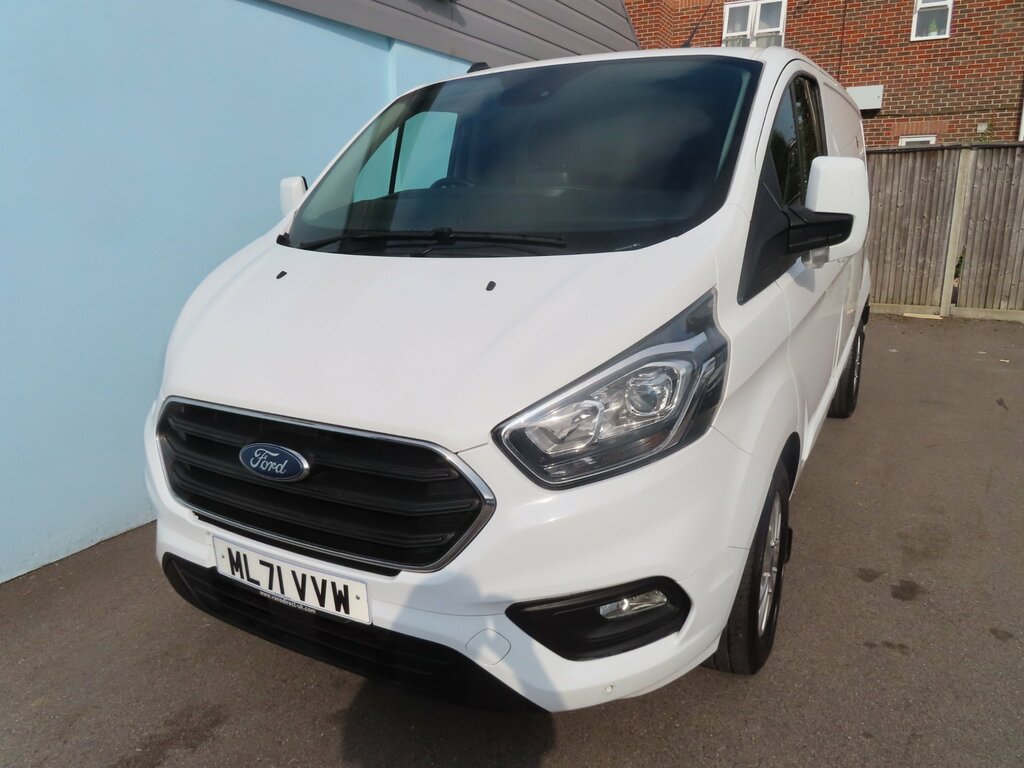 Ford Transit Custom 300 Limited 2.0 Ecoblue 130 Air Con Crui ML71VVW White #5