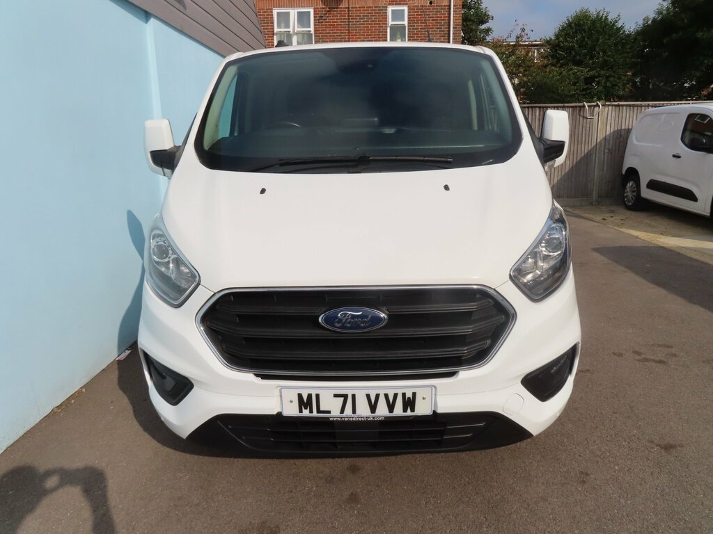 Ford Transit Custom 300 Limited 2.0 Ecoblue 130 Air Con Crui ML71VVW White #3