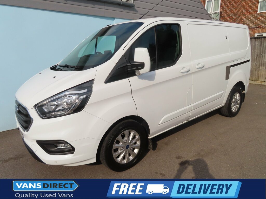 Ford Transit Custom 300 Limited 2.0 Ecoblue 130 Air Con Crui ML71VVW White