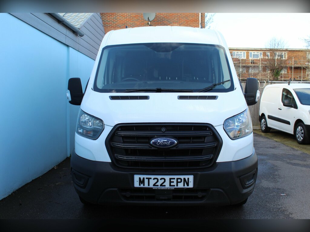 Ford Transit Custom 2.0 350 Ecoblue Leader Crew Van Double Cab 6Dr Die White