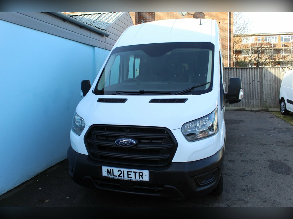 Ford Transit Custom 350 Leader 2.0 Ecoblue 130 6 Seat Crew Air Con L3 ML21ETR White #3