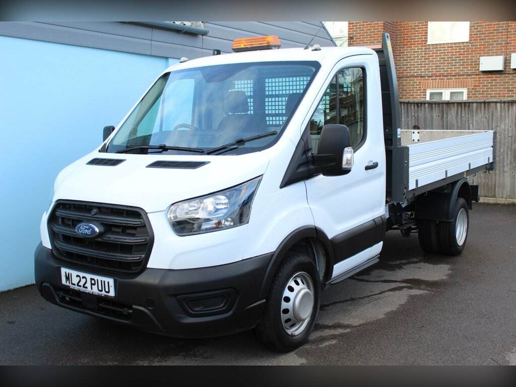 Ford Transit Custom 350 Leader 2.0 Ecoblue 130 Twin Rear Wheel Tipper ML22PUU White #4