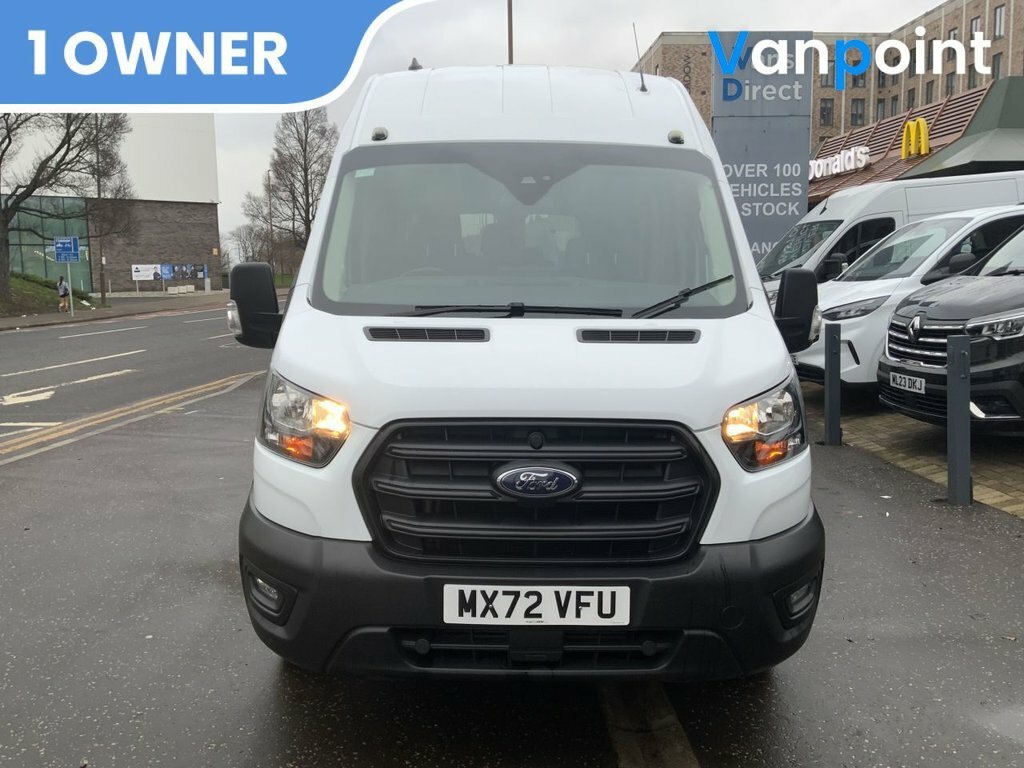 Ford Transit Custom 2L Leader MX72VFU White #2
