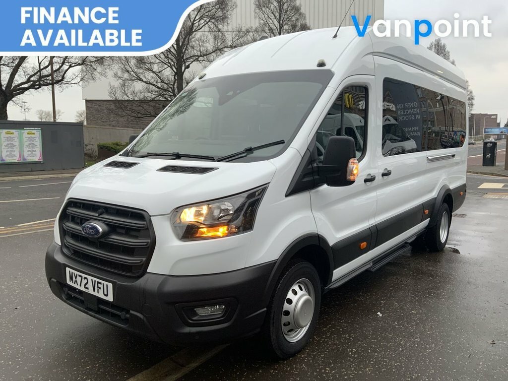 Ford Transit Custom 2L Leader MX72VFU White #3