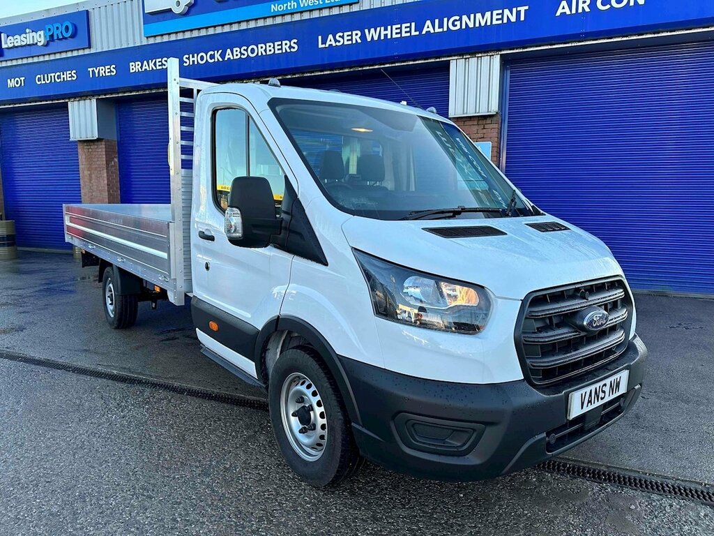 Ford Transit Custom 350 Leader Cc Ecoblue White