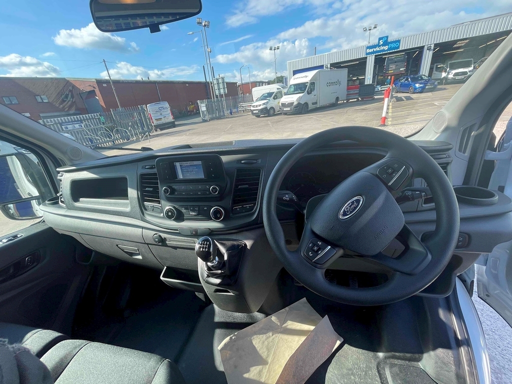 Ford Transit Custom 350 Leader Cc Ecoblue White #5